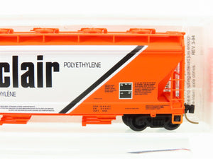 N Scale Micro-Trains MTL 93040 NCLX Sclair 3-Bay Center Flow Hopper #46542