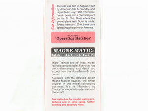 N Scale Micro-Trains MTL 93040 NCLX Sclair 3-Bay Center Flow Hopper #46542