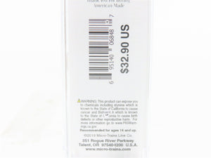 N Scale Micro-Trains MTL 09244430 BNSF Railway 2-Bay Hopper #409164 - Graffiti