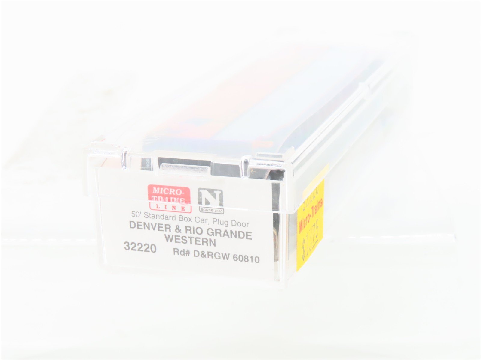 N Scale Micro-Trains MTL 32220 D&RGW Rio Grande 50' Plug Door Box Car #60810