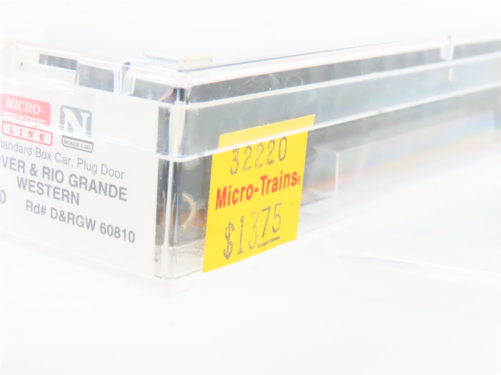 N Scale Micro-Trains MTL 32220 D&RGW Rio Grande 50' Plug Door Box Car #60810