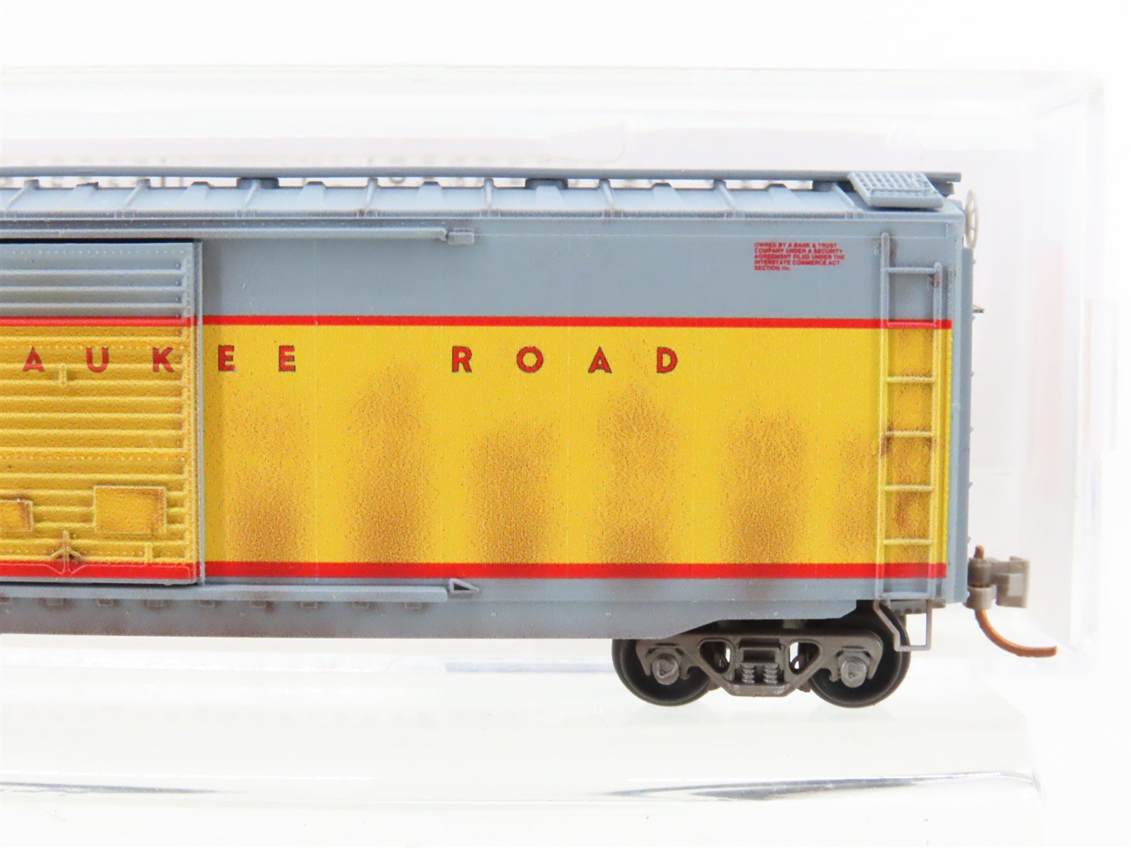N Micro-Trains MTL 03144510 MILW Milwaukee Road 50' Box Car #1643 - Weathered