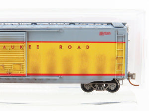 N Micro-Trains MTL 03144510 MILW Milwaukee Road 50' Box Car #1643 - Weathered