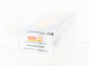N Micro-Trains MTL 03144510 MILW Milwaukee Road 50' Box Car #1643 - Weathered