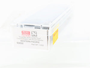 N Scale Micro-Trains MTL 93050 WP Feather River Route 3-Bay Covered Hopper 11832