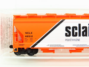 N Scale Micro-Trains MTL 93040 NCLX Sclair 3-Bay Covered Hopper #46512