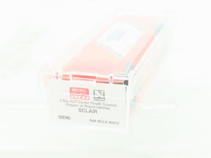 N Scale Micro-Trains MTL 93040 NCLX Sclair 3-Bay Covered Hopper #46512