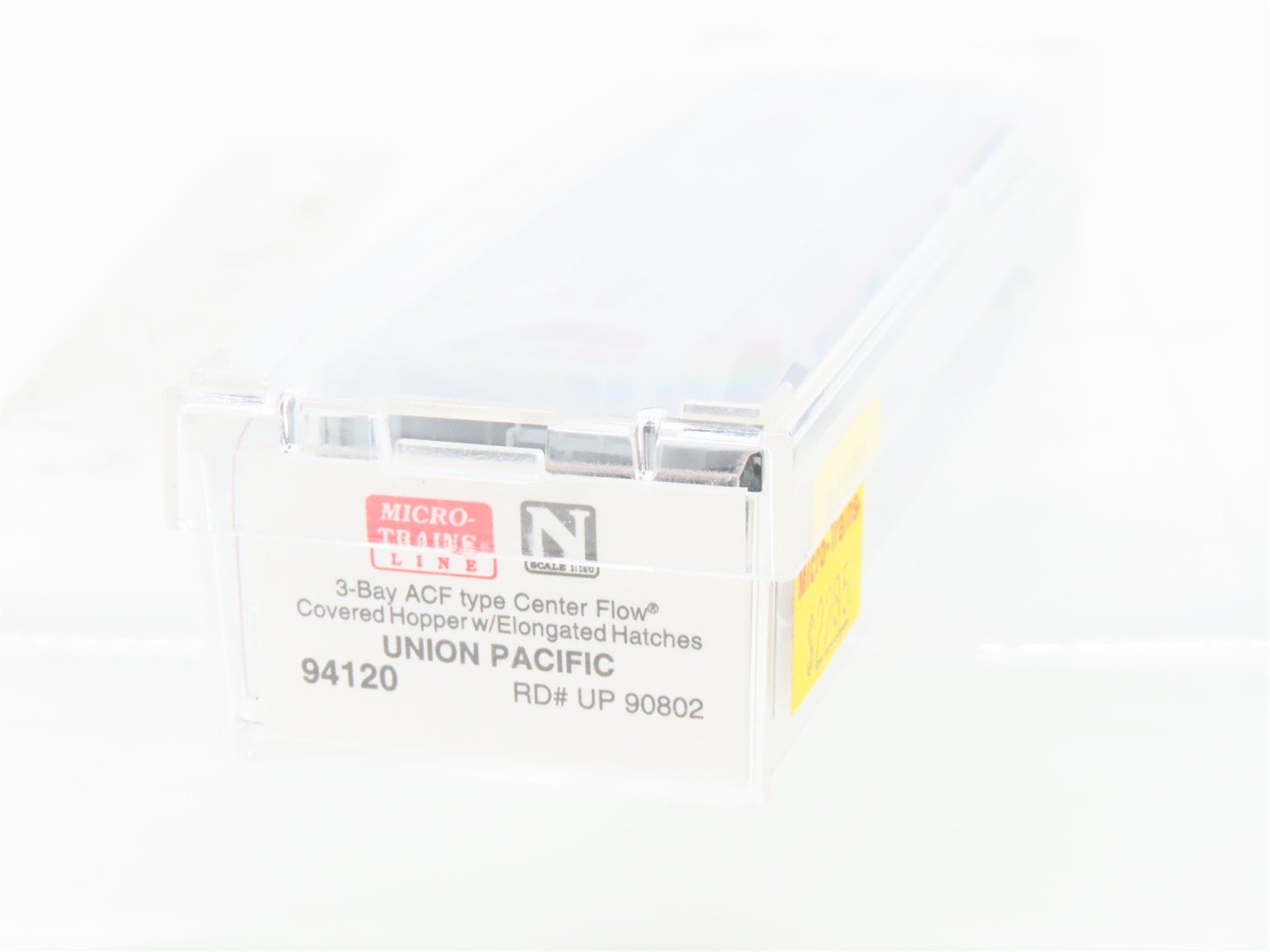 N Scale Micro-Trains MTL 94120 UP Union Pacific 3-Bay Covered Hopper #90802