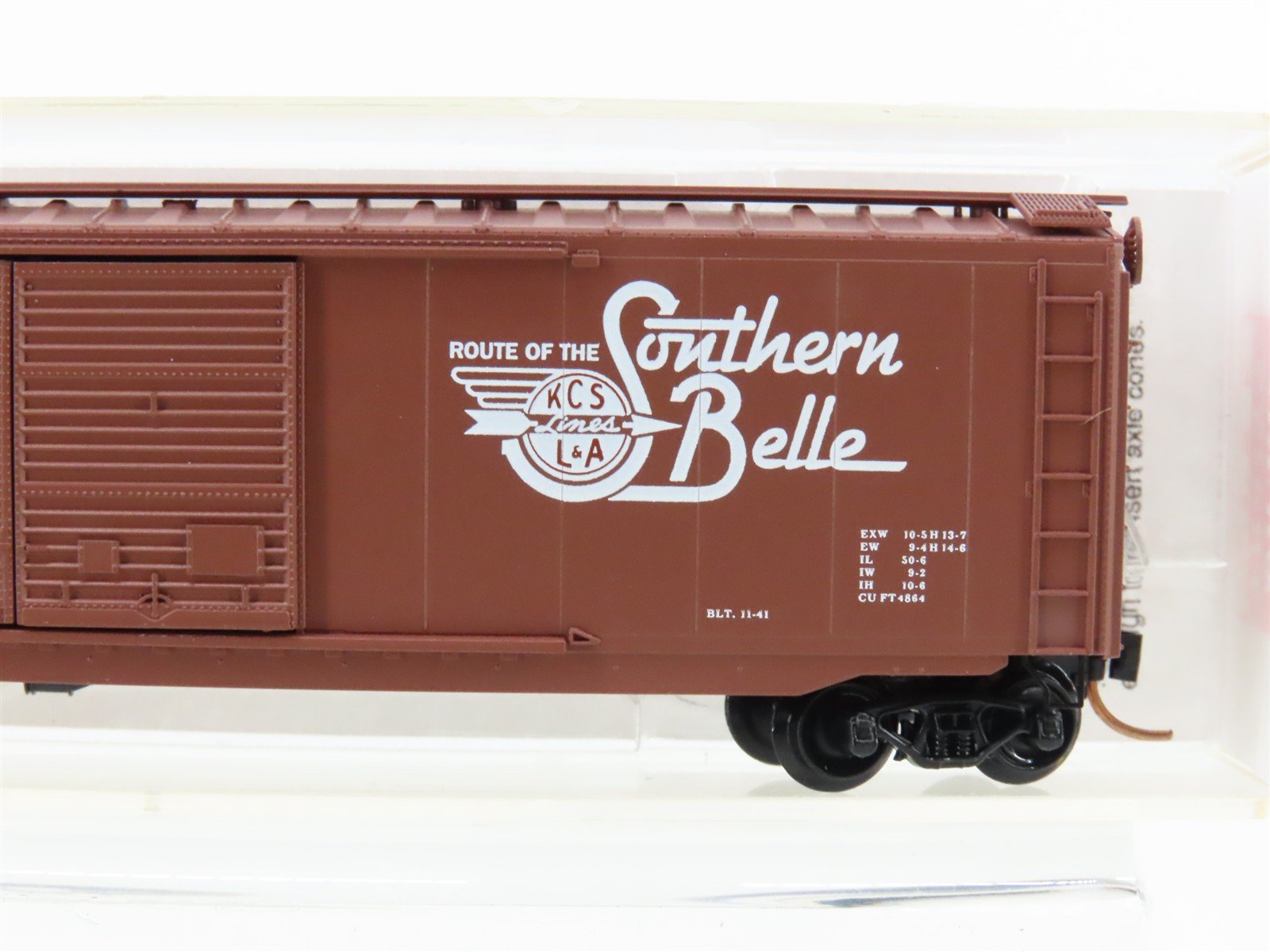 N Scale Micro-Trains MTL 34230 KCS Southern Belle 50' Automobile Box Car #20899
