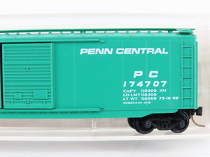 N Scale Micro-Trains MTL 34020 PC Penn Central 50' Double Door Box Car #174707