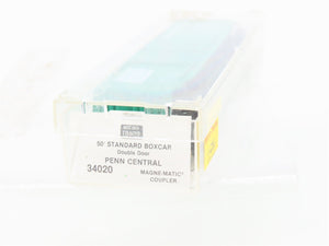 N Scale Micro-Trains MTL 34020 PC Penn Central 50' Double Door Box Car #174707