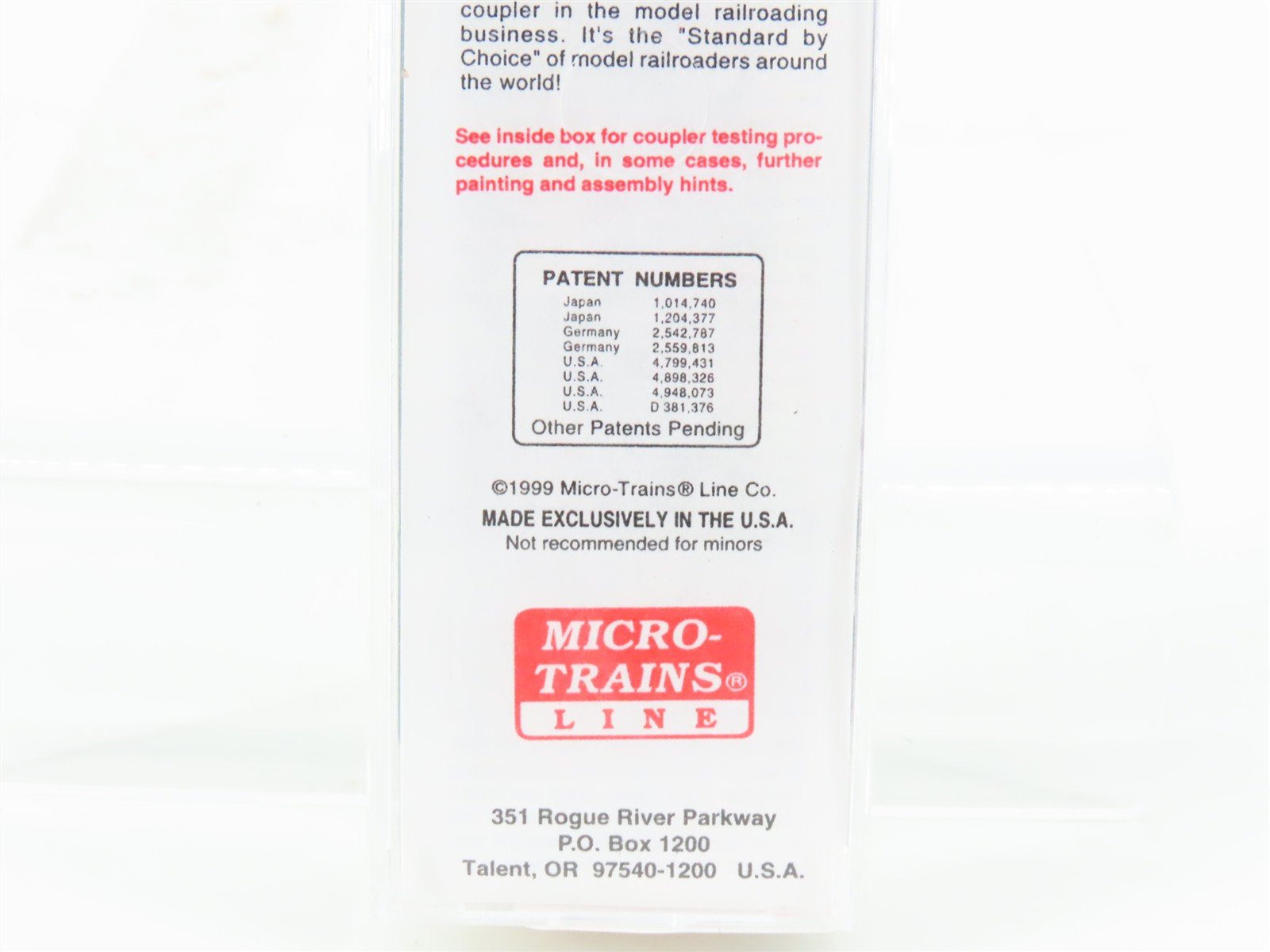 N Scale Micro-Trains MTL 32370 RBBX Burlington Route 50' Plug Door Boxcar #79468