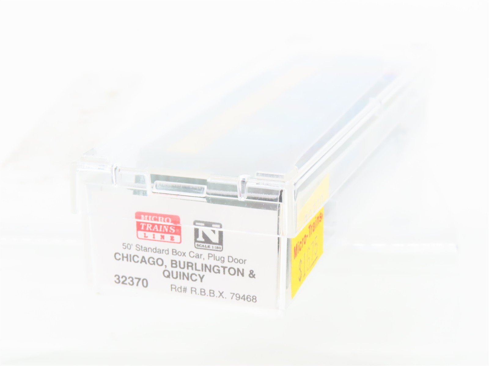 N Scale Micro-Trains MTL 32370 RBBX Burlington Route 50' Plug Door Boxcar #79468