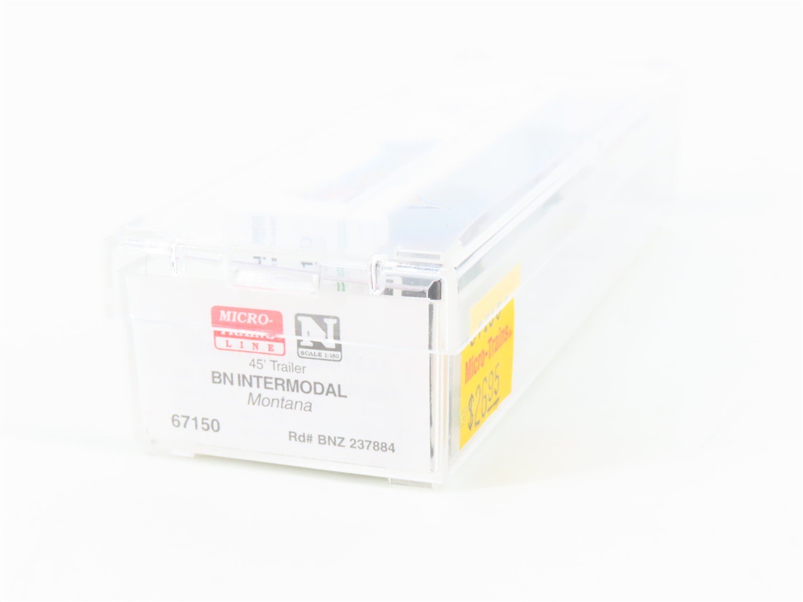 N Scale Micro-Trains MTL 67150 BNZ Burlington Northern 45' Trailer Montana