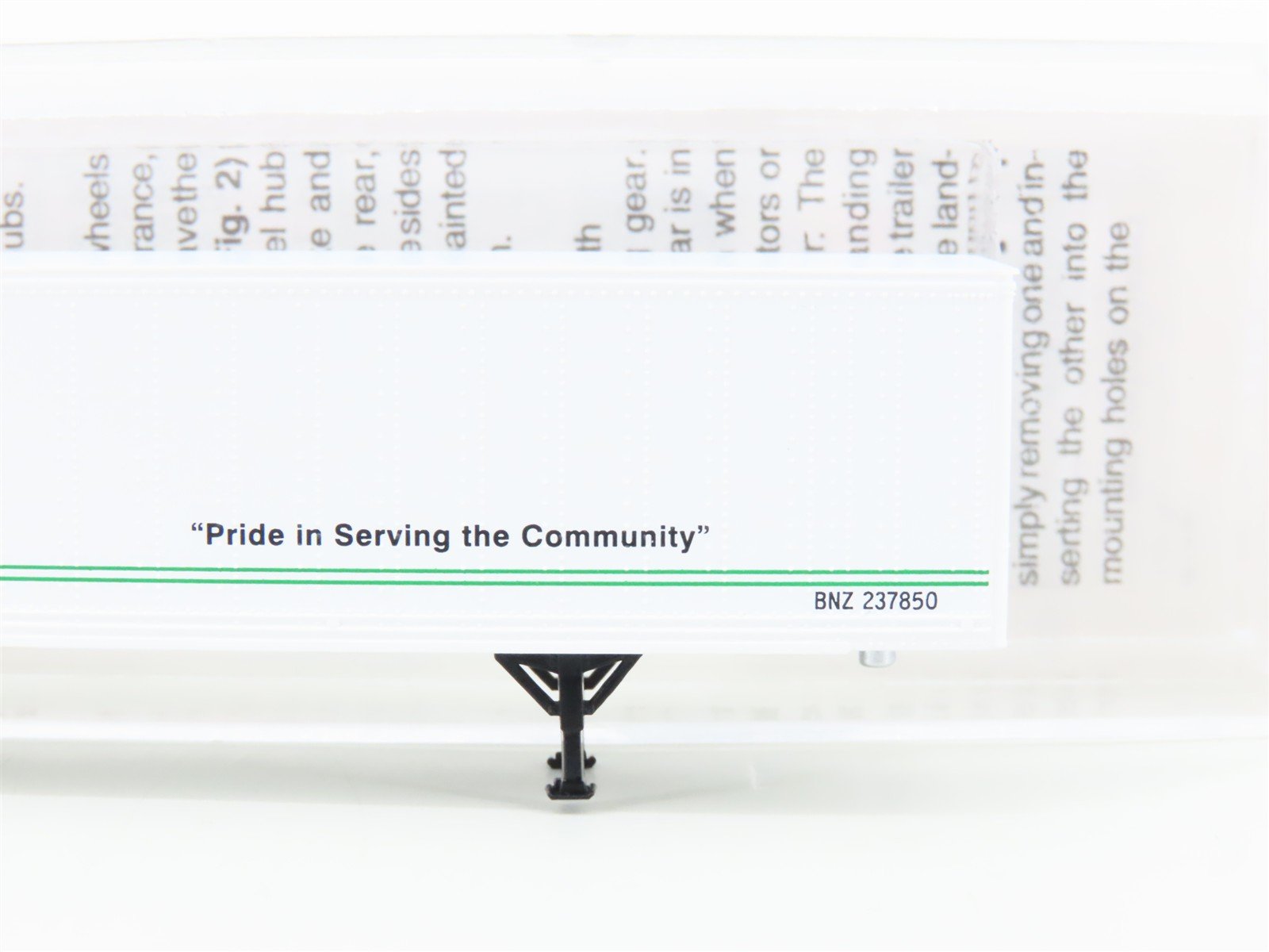 N Scale Micro-Trains MTL 67130 BNZ Burlington Northern 45' Trailer St. Paul