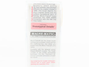 N Scale Micro-Trains MTL 67130 BNZ Burlington Northern 45' Trailer St. Paul