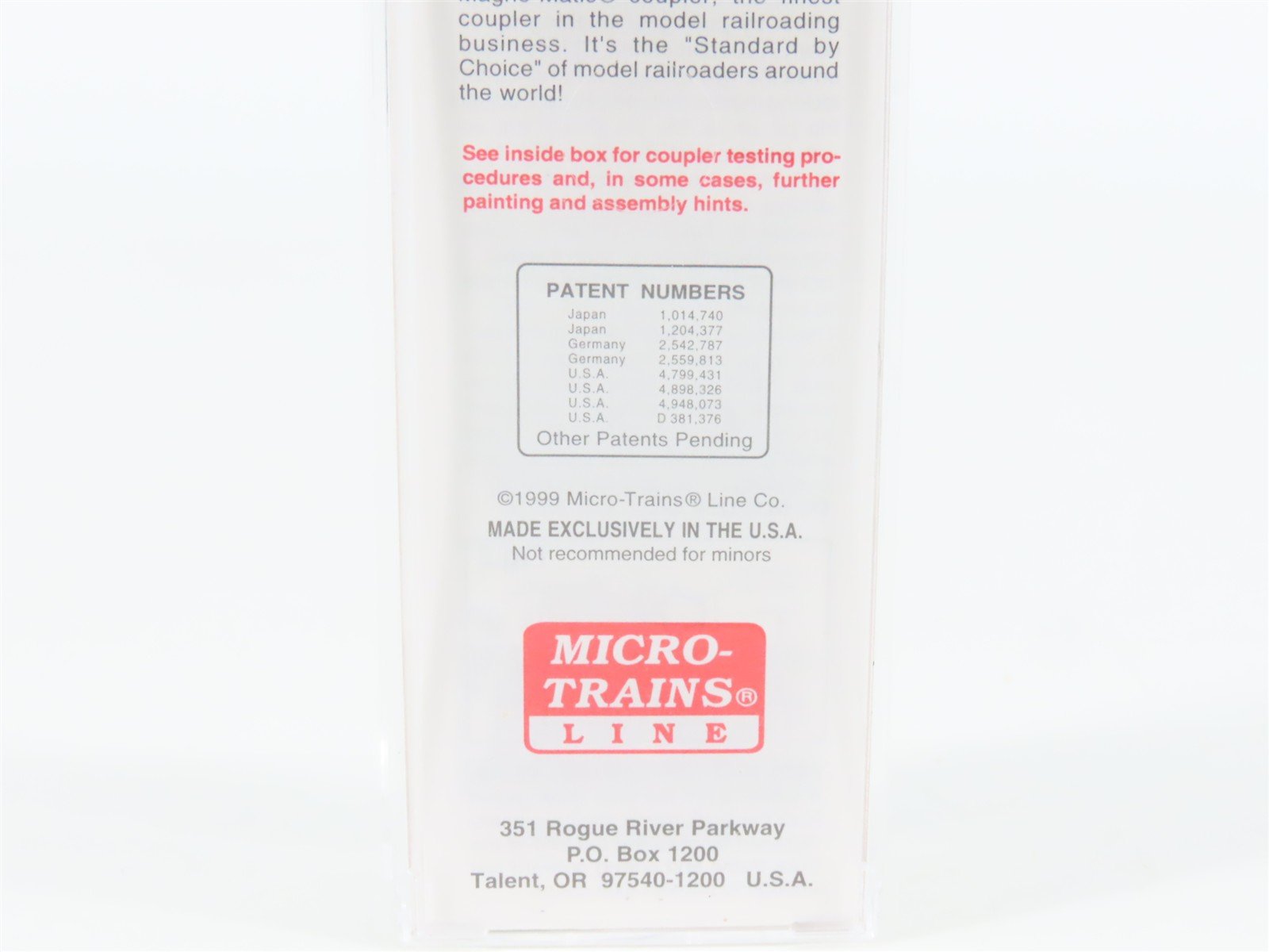 N Scale Micro-Trains MTL 67120 BNZ Burlington Northern 45' Trailer St. Louis