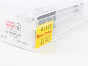 N Scale Micro-Trains MTL 67120 BNZ Burlington Northern 45' Trailer St. Louis