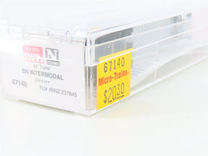 N Scale Micro-Trains MTL 67140 BNZ Burlington Northern 45' Trailer Denver