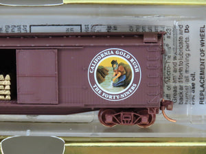 N Micro-Trains MTL NSC 05-70 CP Central Pacific California Gold Rush Box Car #49