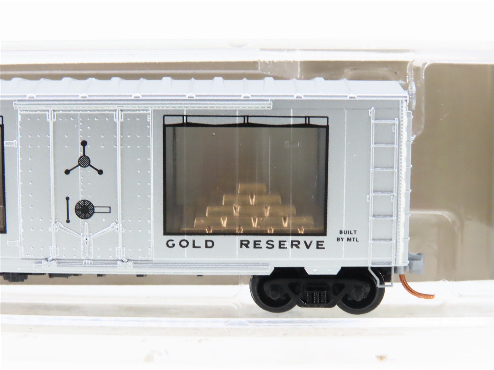 N Scale Micro-Trains NSC MTL 08-31 Fort Knox Gold Preserve Box Car #6445