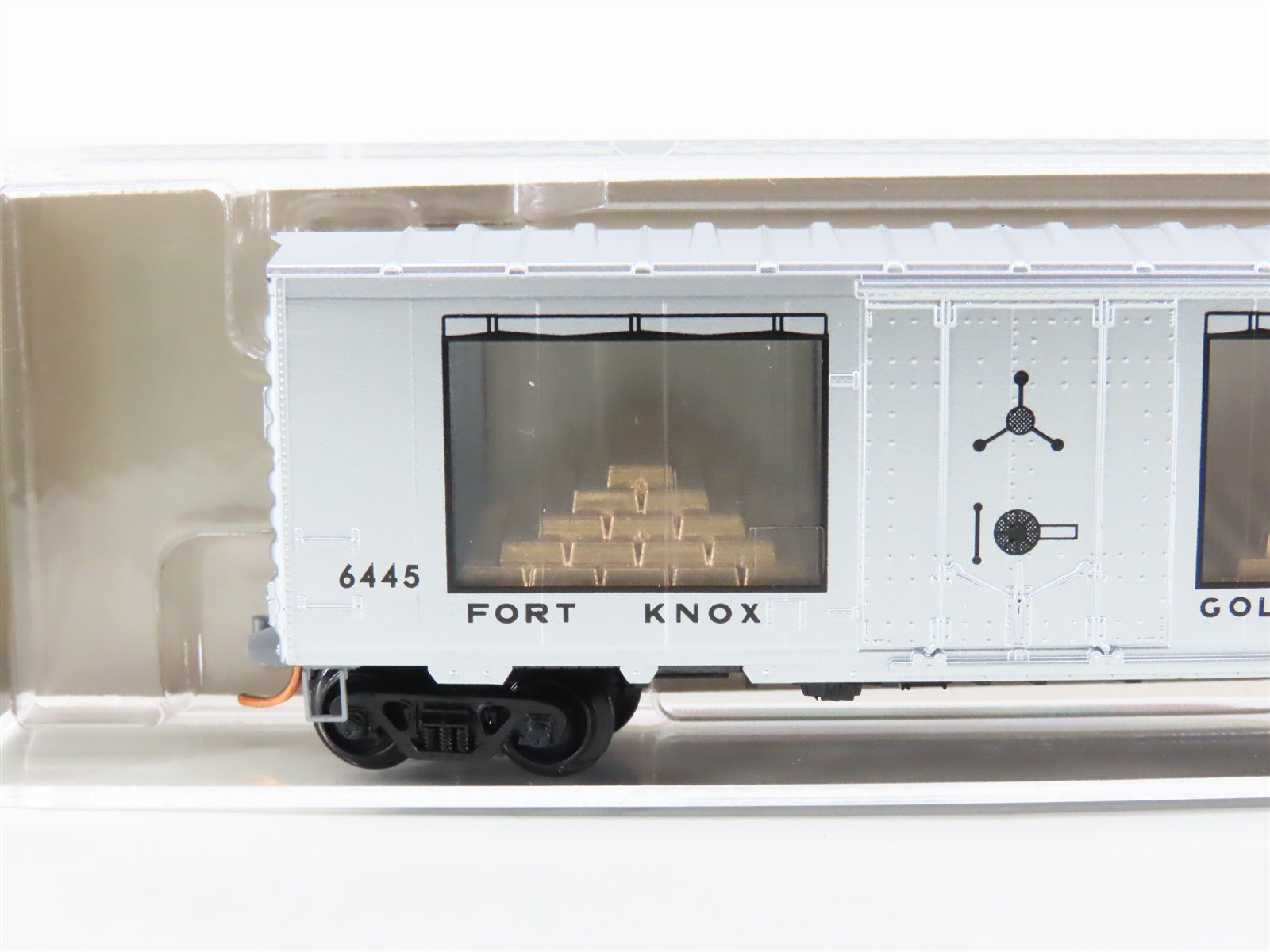 N Scale Micro-Trains NSC MTL 08-31 Fort Knox Gold Preserve Box Car #6445