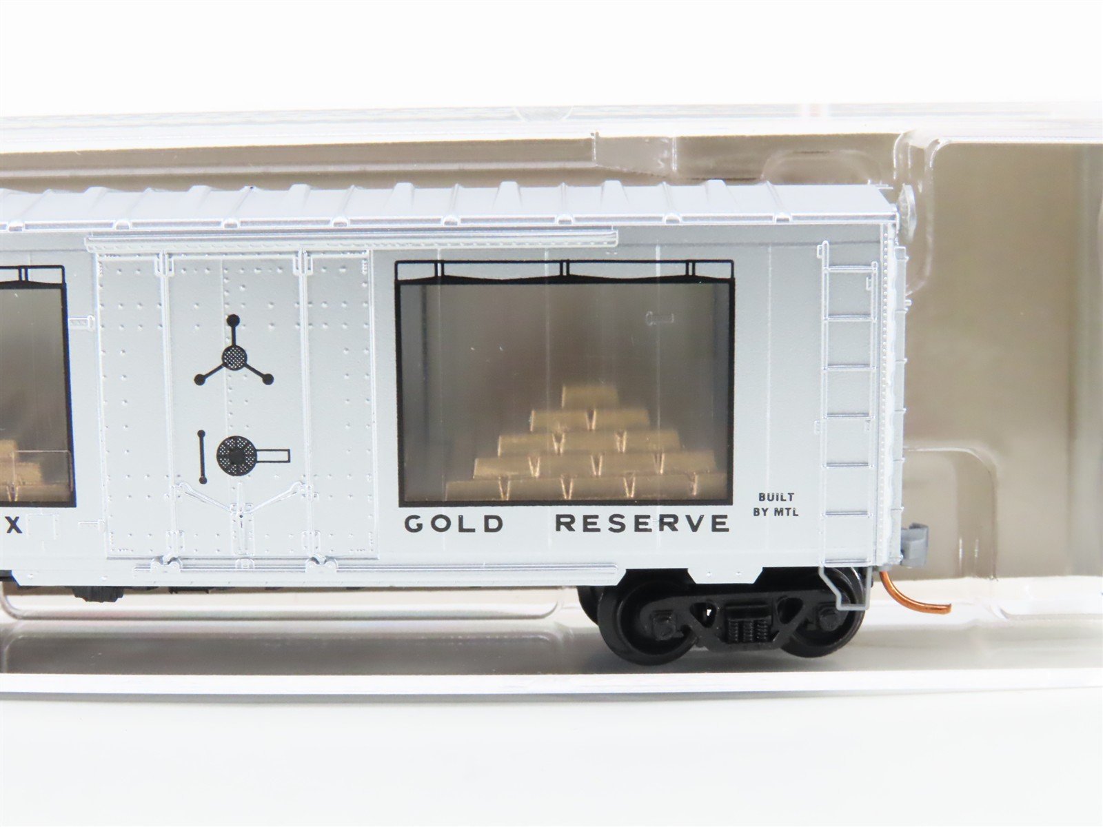 N Scale Micro-Trains NSC MTL 08-31 Fort Knox Gold Preserve Box Car #6445