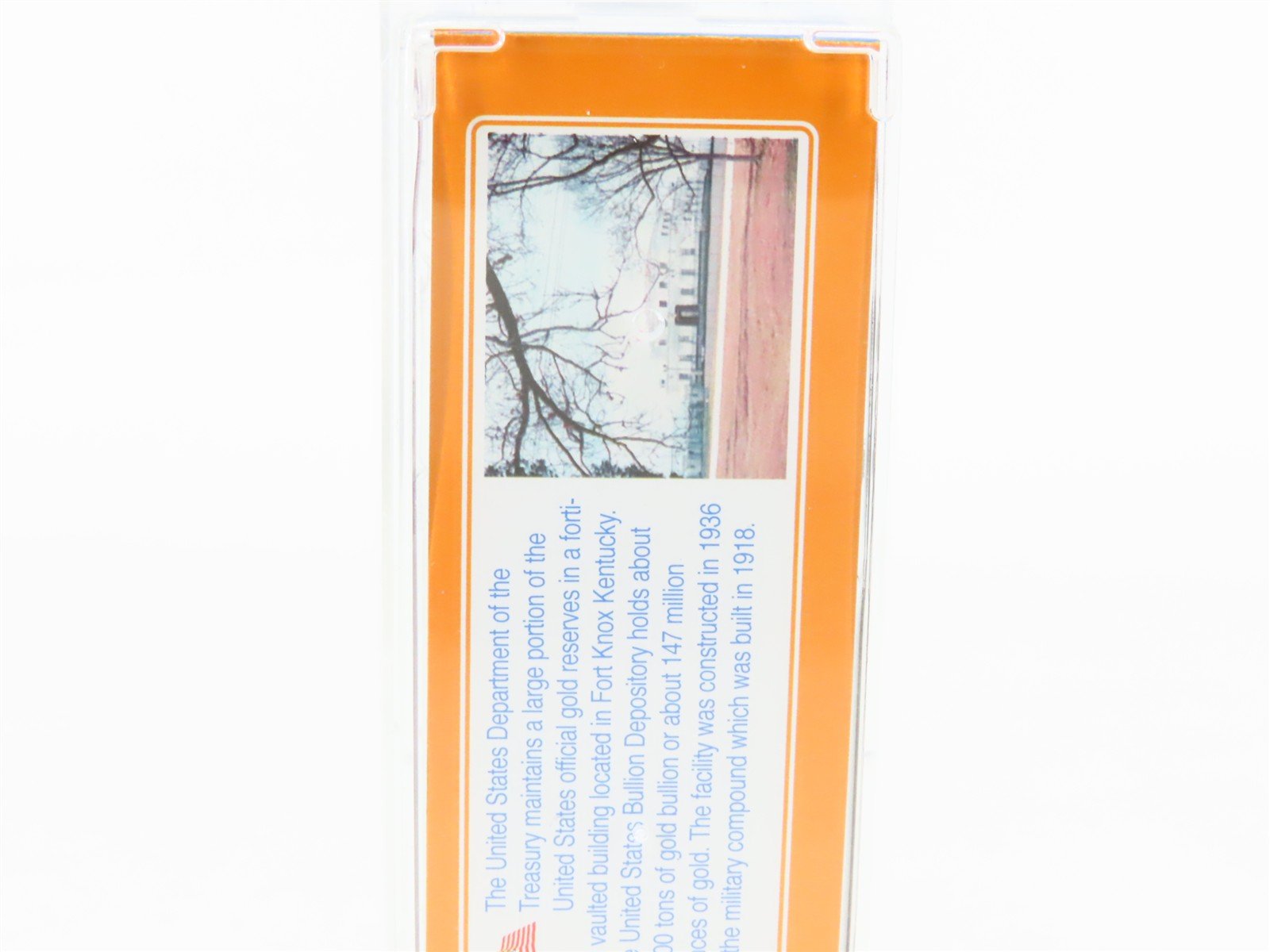 N Scale Micro-Trains NSC MTL 08-31 Fort Knox Gold Preserve Box Car #6445
