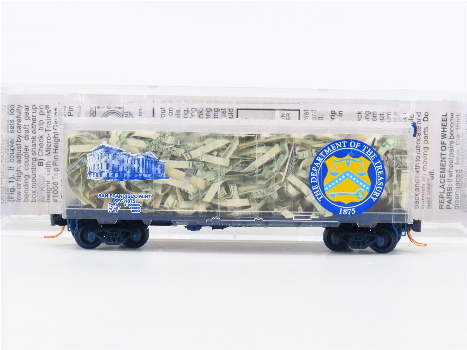 N Scale Micro-Trains MTL NSC 05-69 SFC San Francisco Mint Box Car #1875