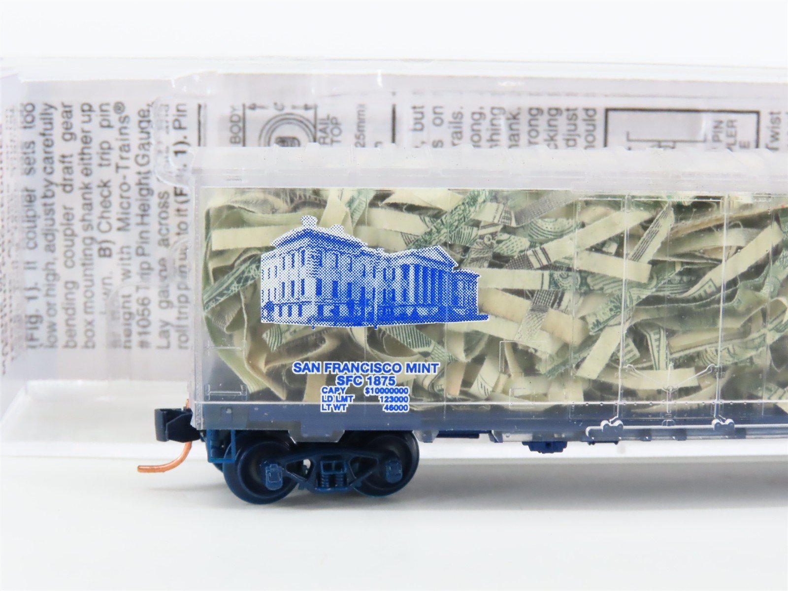 N Scale Micro-Trains MTL NSC 05-69 SFC San Francisco Mint Box Car #1875