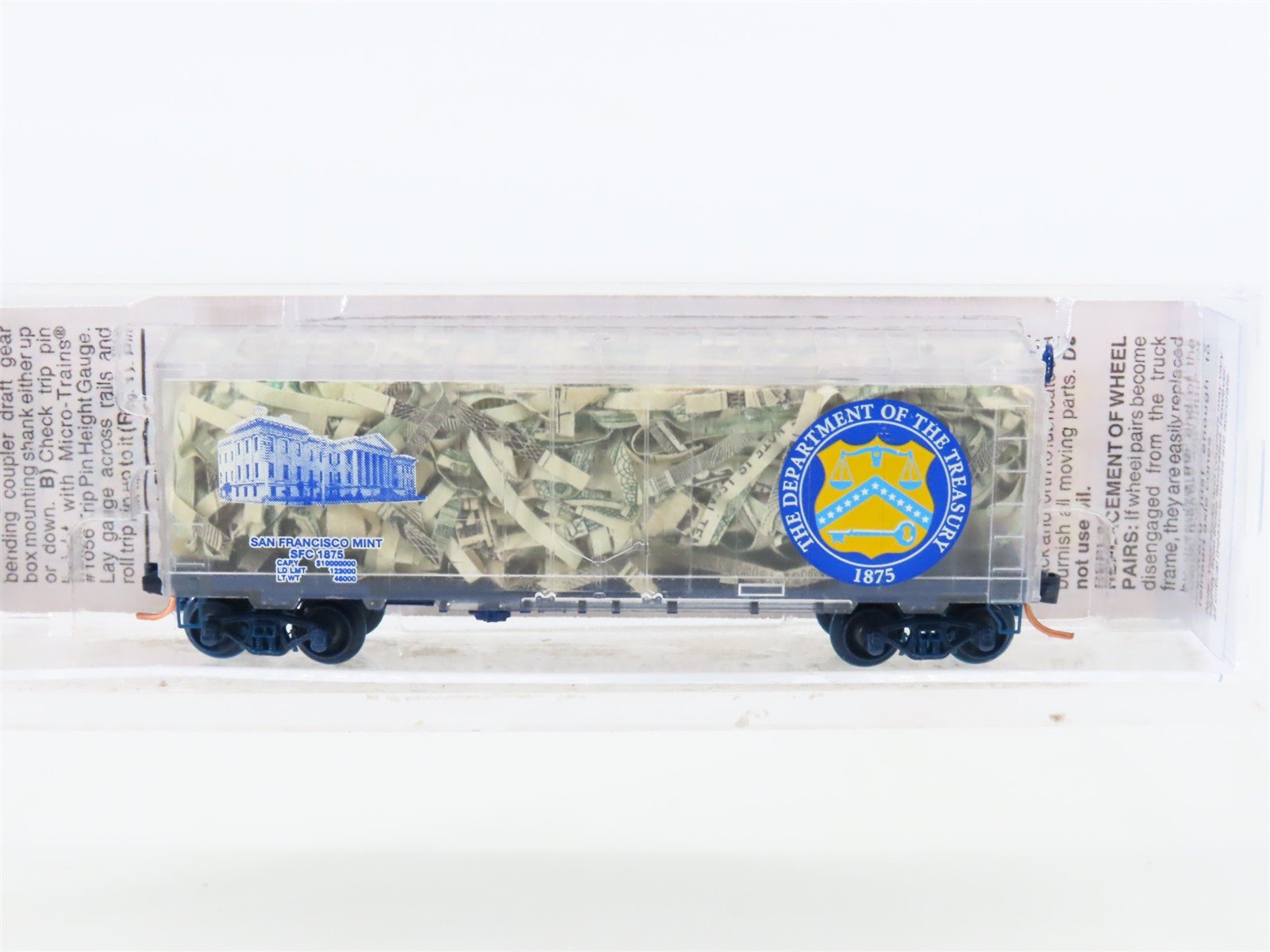 N Scale Micro-Trains MTL NSC 05-69 SFC San Francisco Mint Box Car #1875