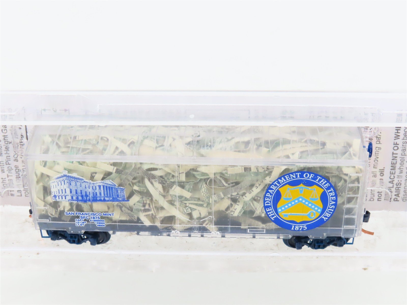 N Scale Micro-Trains MTL NSC 05-69 SFC San Francisco Mint Box Car #1875