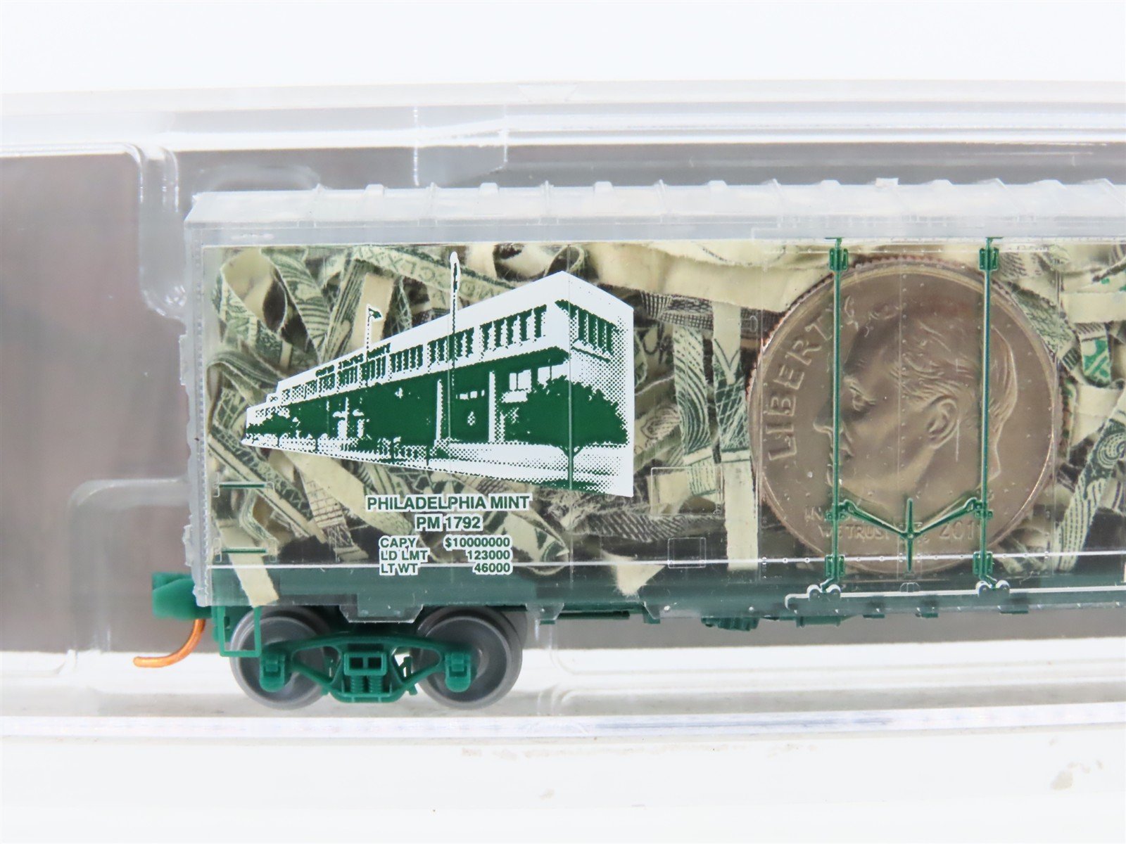 N Scale Micro-Trains NSE MTL 11-36A PM Philadelphia Mint Box Car #1792