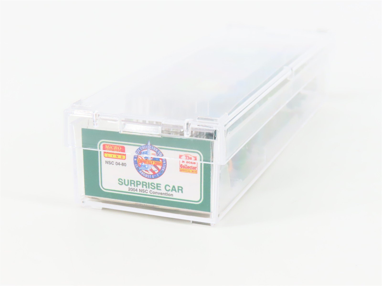 N Micro-Trains MTL NSC 04-80 2004 NSC Convention Surprise Car WDC Box Car #1776
