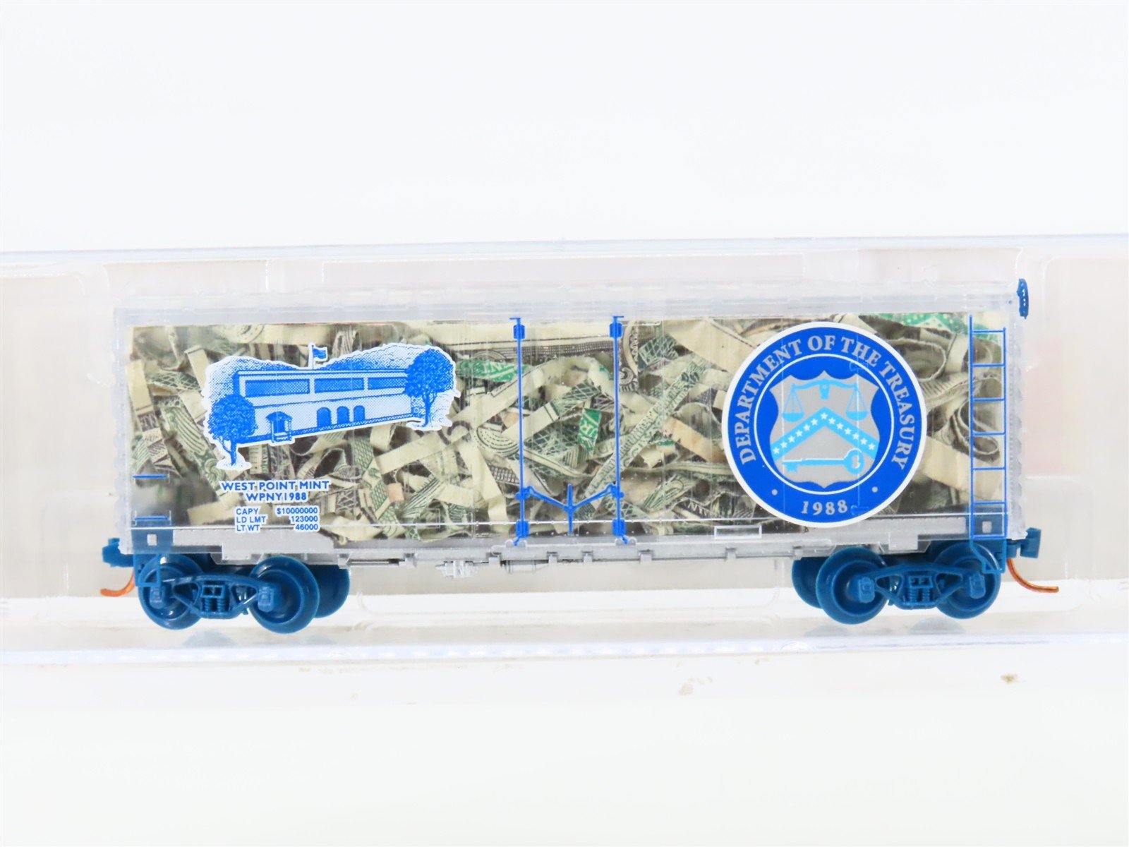 N Scale Micro-Trains NSC MTL 07-49 WPNY West Point Mint Treasury Box Car #1988
