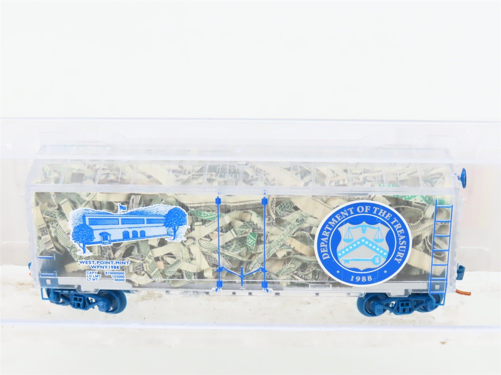 N Scale Micro-Trains NSC MTL 07-49 WPNY West Point Mint Treasury Box Car #1988