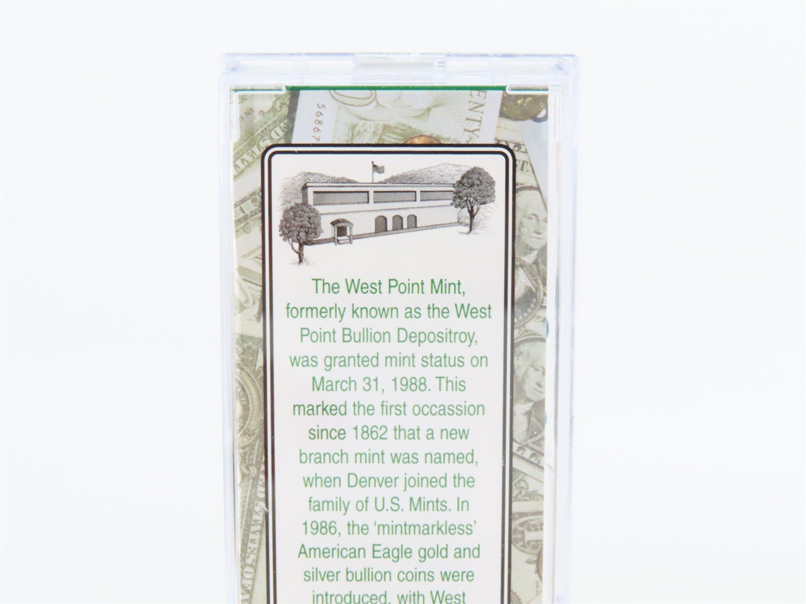 N Scale Micro-Trains NSC MTL 07-49 WPNY West Point Mint Treasury Box Car #1988