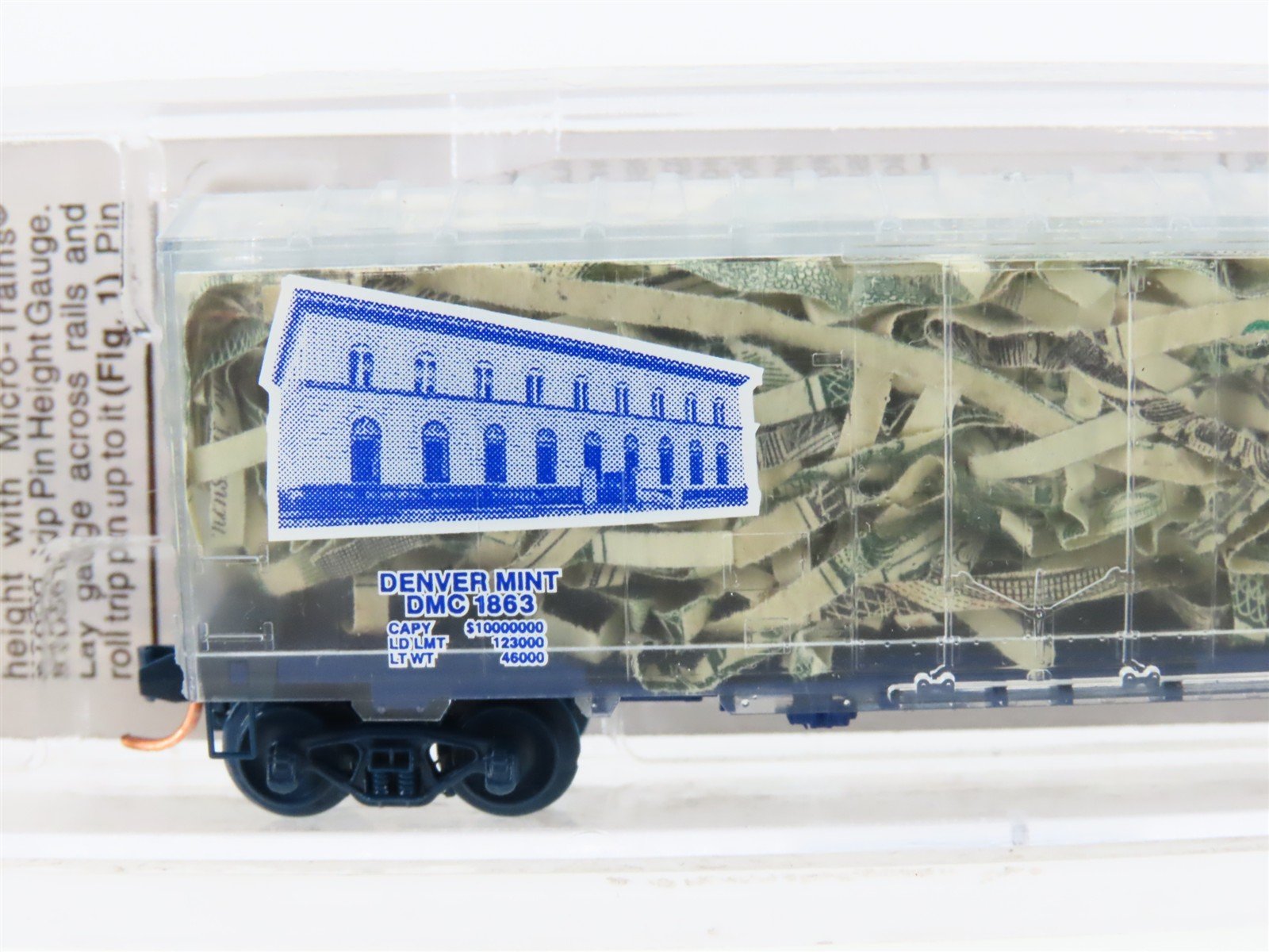 N Scale Micro-Trains MTL NSC 06-97 DMC Denver Mint Treasury Box Car #1863