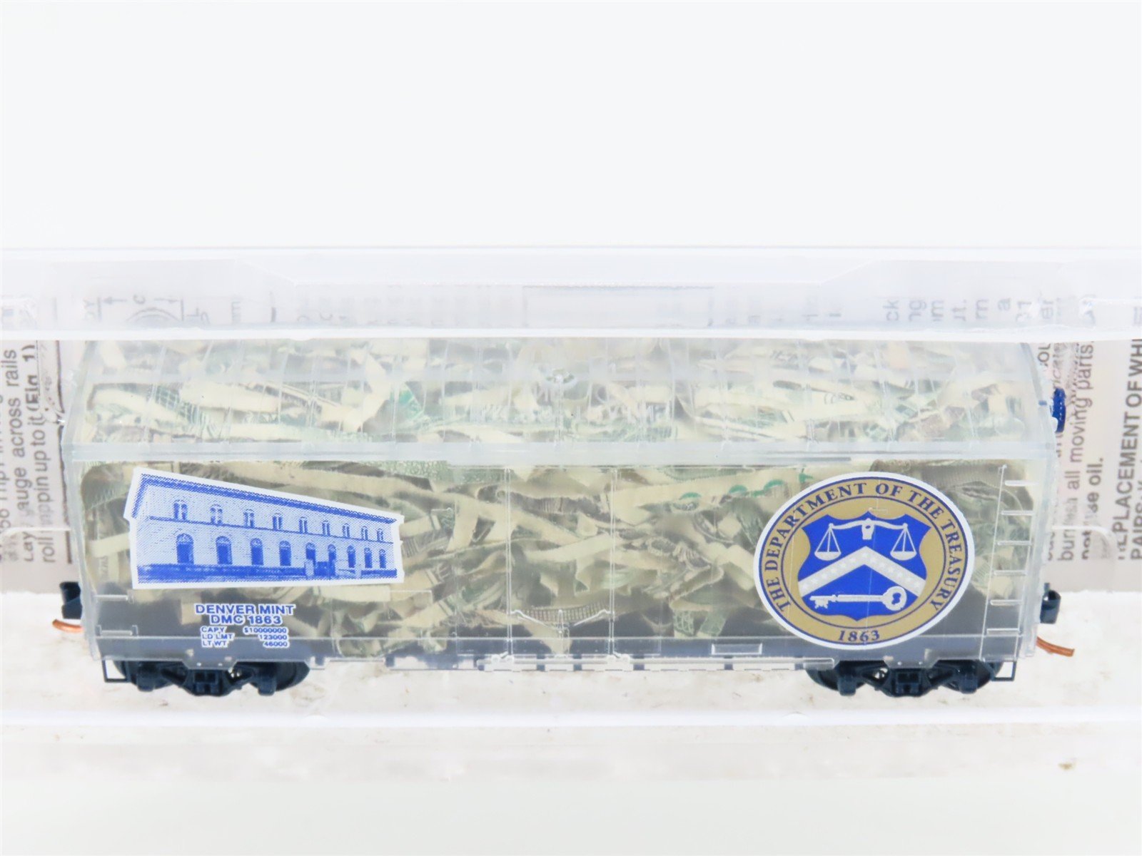 N Scale Micro-Trains MTL NSC 06-97 DMC Denver Mint Treasury Box Car #1863