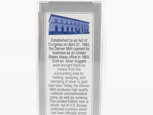 N Scale Micro-Trains MTL NSC 06-97 DMC Denver Mint Treasury Box Car #1863