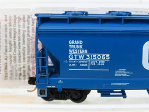 N Micro-Trains MTL 92010 GTW Grand Trunk Western 2-Bay Covered Hopper #315065