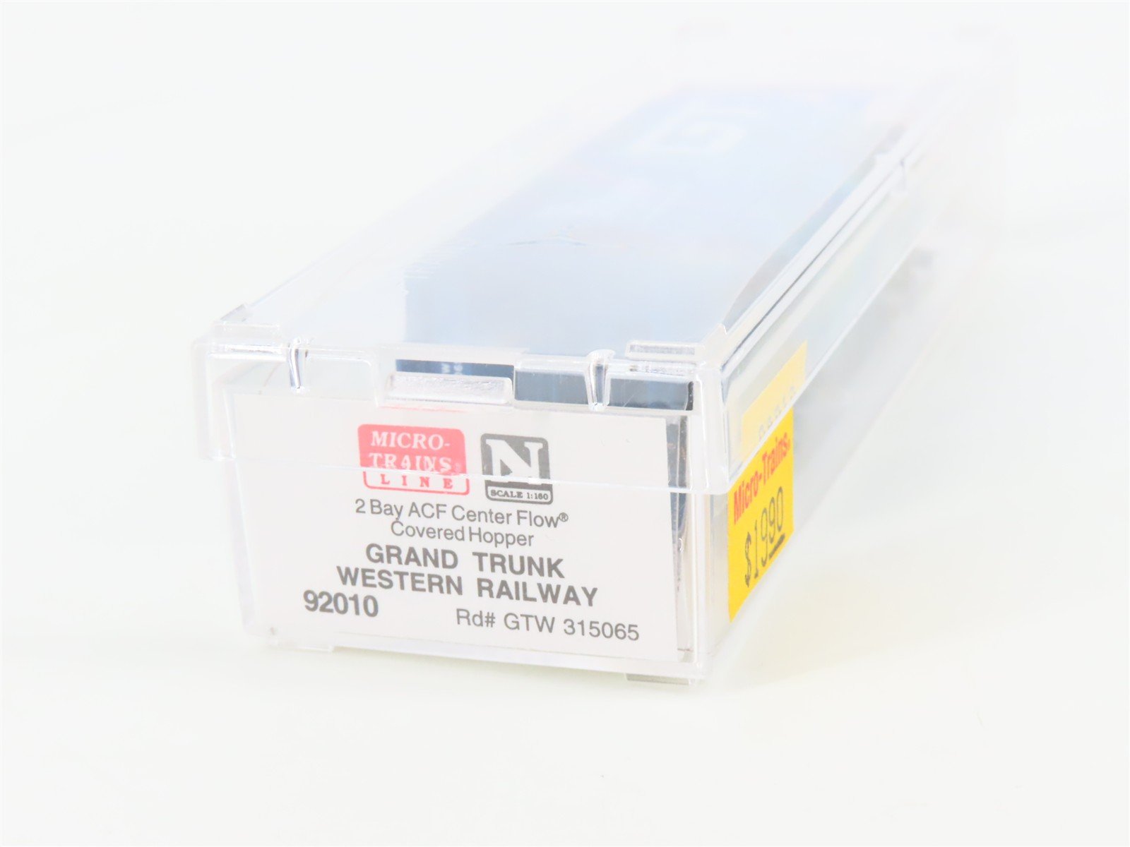 N Micro-Trains MTL 92010 GTW Grand Trunk Western 2-Bay Covered Hopper #315065