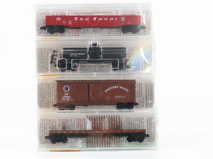 N Micro-Trains MTL 23252 NP CB&Q SP&S GN BN Merger Pack Fallen Flags #5 - SEALED