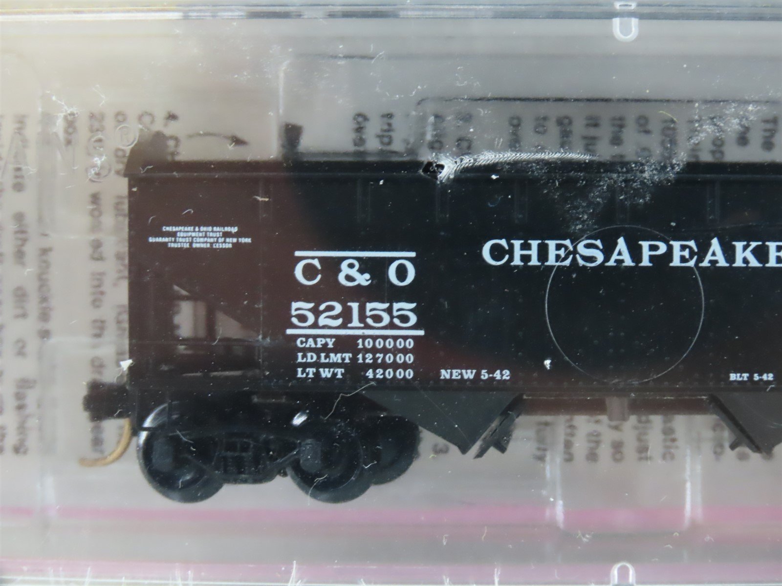 N Scale Micro-Trains MTL 86012-2 C&O Chesapeake & Ohio 2-Bay Hopper 3-Pk. SEALED