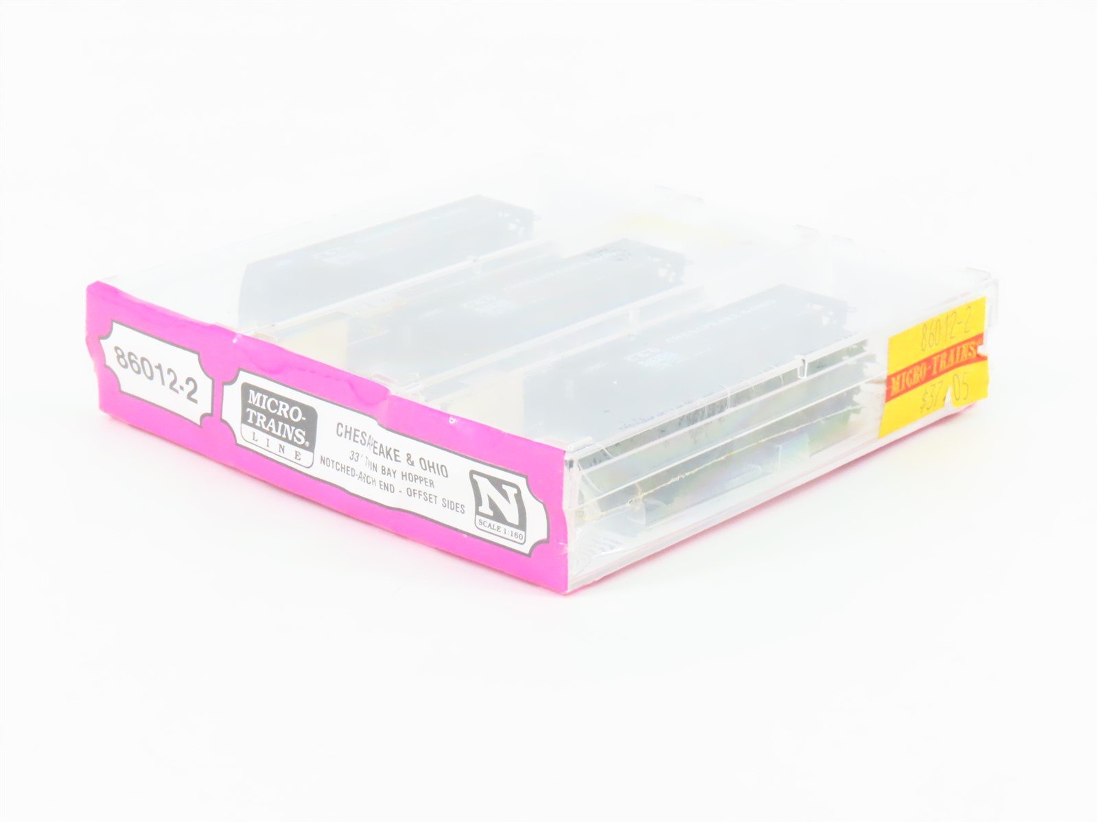 N Scale Micro-Trains MTL 86012-2 C&O Chesapeake & Ohio 2-Bay Hopper 3-Pk. SEALED