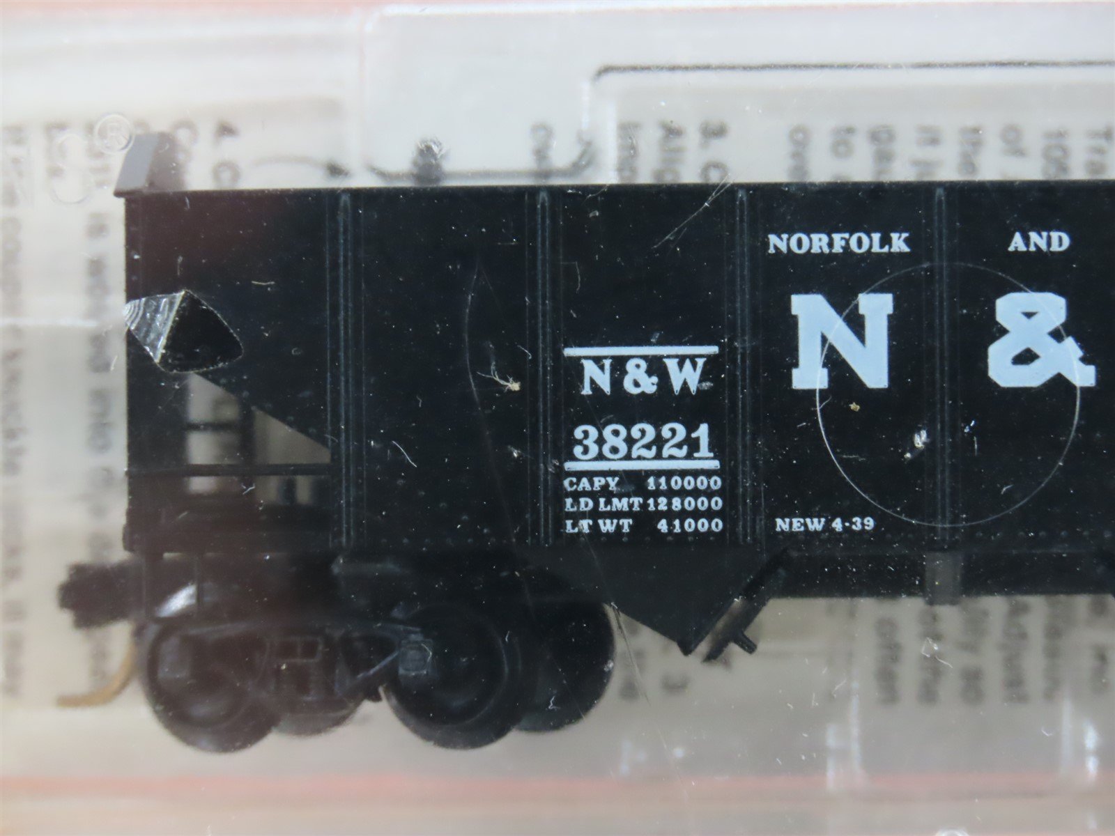 N Scale Micro-Trains MTL 91012 N&W Norfolk & Western 2-Bay Hopper 3-Pk. SEALED