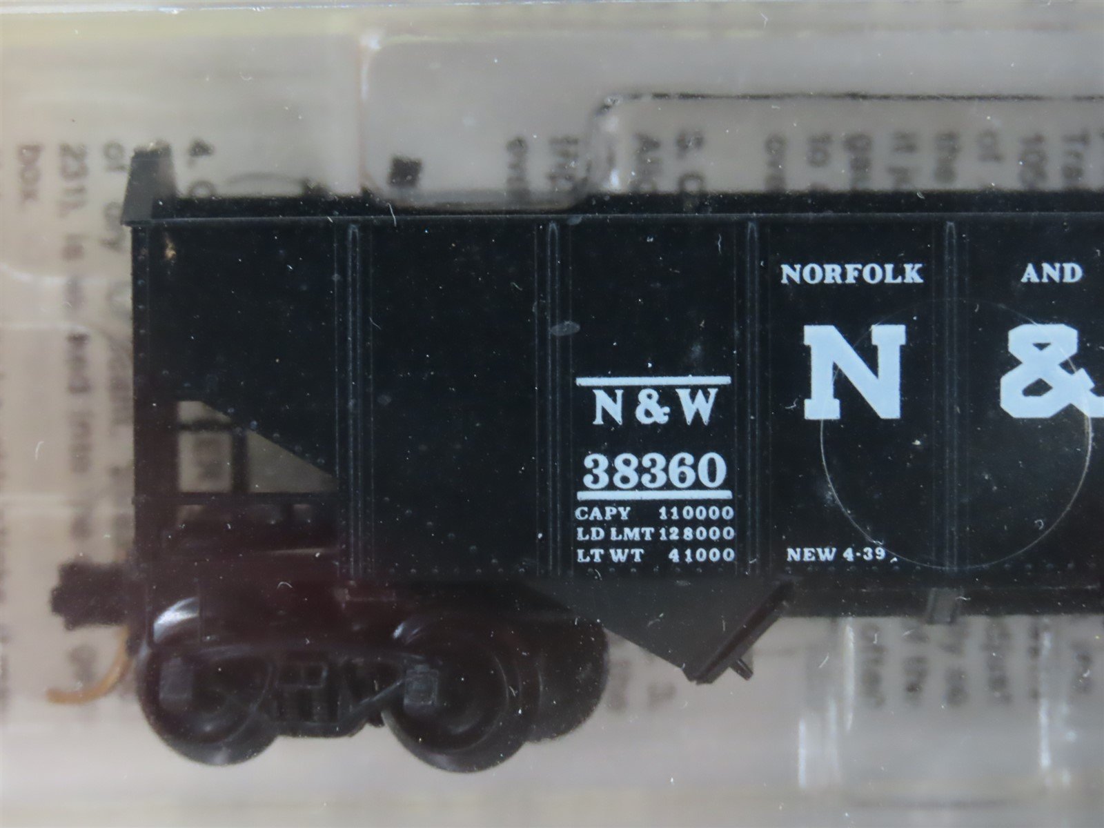 N Scale Micro-Trains MTL 91012 N&W Norfolk & Western 2-Bay Hopper 3-Pk. SEALED