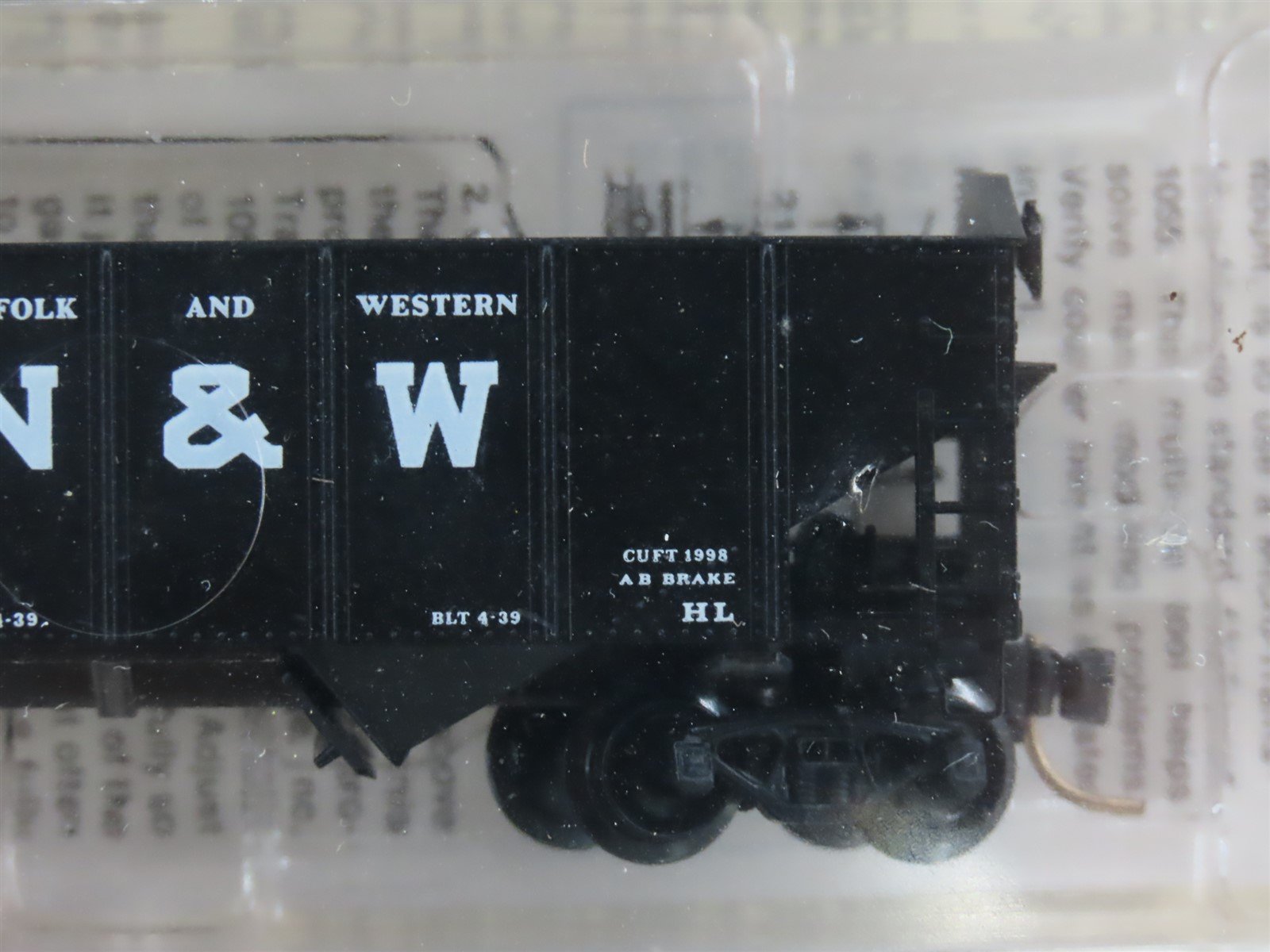 N Scale Micro-Trains MTL 91012 N&W Norfolk & Western 2-Bay Hopper 3-Pk. SEALED