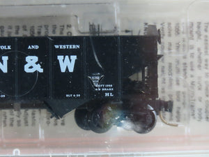 N Scale Micro-Trains MTL 91012 N&W Norfolk & Western 2-Bay Hopper 3-Pk. SEALED