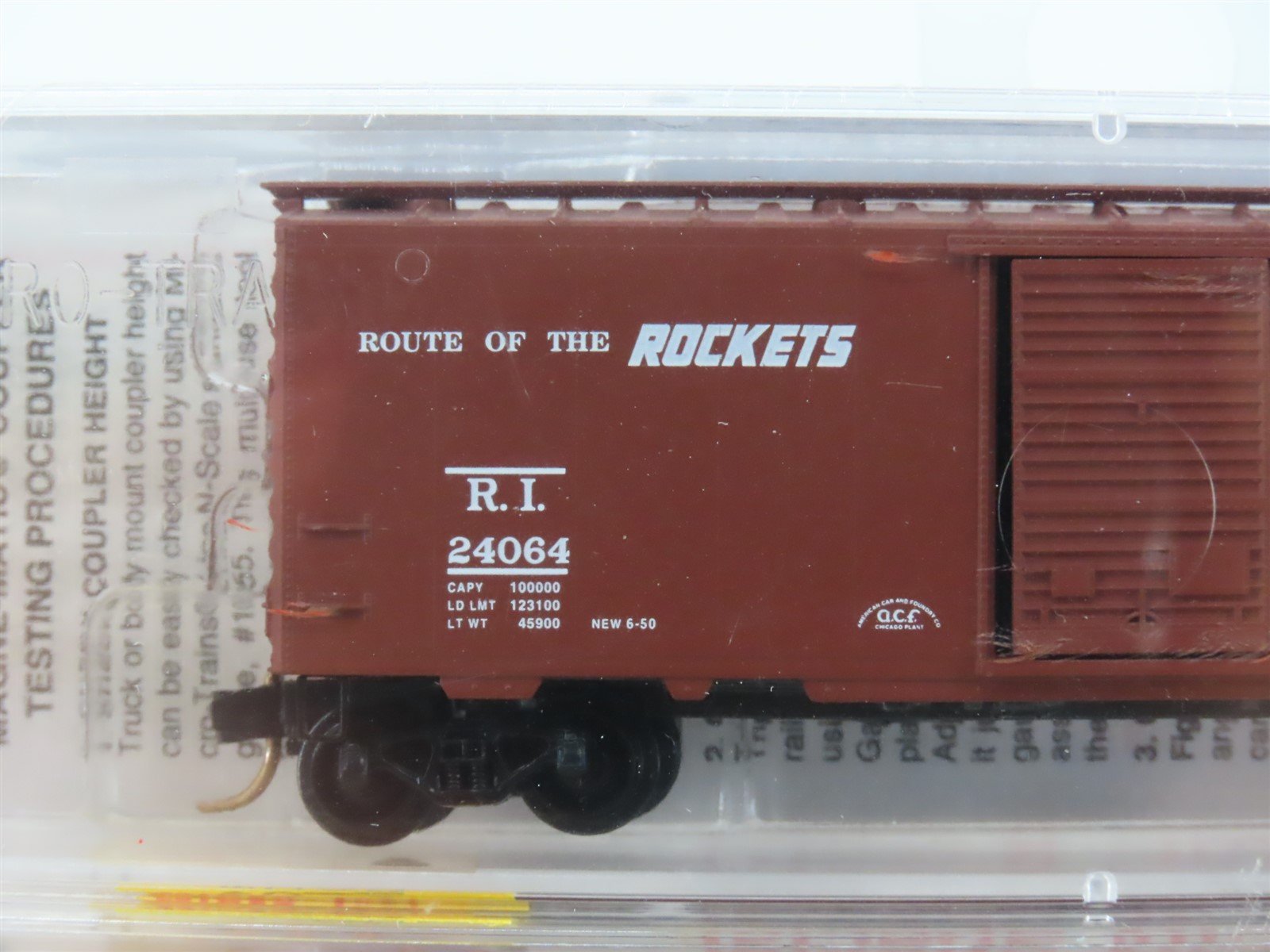 N Micro-Trains MTL 20562 RI C&EI CNW Windy City Special Box Car 3-Pack SEALED